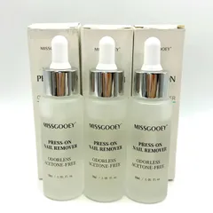 【3個セット】MISSGOOEY PRESS-ON NAIL REMOVER 30ml \\3000643 X001AASRK9のサムネイル