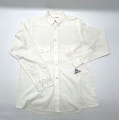 [盛岡75-0194] and wander dry ox shirt アンドワンダードライオックスシャツ 長袖シャツ 4 [中古/60][メンズ]