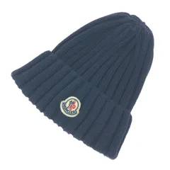 MONCLER モンクレール ニット帽/BERRETTO  ウール100％    ネイビー ユニセックス / 241021001541のサムネイル