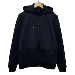 HUGOBOSS(ヒューゴボス) ブルゾン サイズINT：S メンズ美品  ダークネイビー ニット切り替え/中綿/冬物のサムネイル