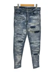RESOUND CLOTHING (リサウンドクロージング) ダメージジーンズ ストレッチデニムパンツ RC11-ST-007 2 ブルー メンズ/025のサムネイル