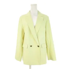 ジルバイジルスチュアート JILL by JILLSTUART ジャケット 上着 M 緑 グリーン ライム ダブルブレスト 長袖 /CK37 ■ECD005のサムネイル