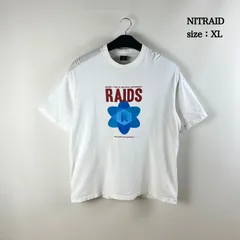 NITRAID 00s archive RAIDS LOGO TEE XL ナイトレイド プリントTシャツ アーカイブ ストリート ナイトロウ レアのサムネイル