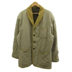 ランバン LANVIN キルティング ジャケット 上着 52 ベージュ ショールカラー 長袖 /PP ■GY18のサムネイル