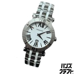 ◎【中古】 TIFFANY アトラス Z1301.11.11A20A00A デイト クォーツ アトラス 腕時計 セラミック/ステンレス ケースサイズ36mm ティファニーのサムネイル