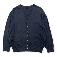 Papas パパス コットンニット カーディガン サイズ 50 L /メンズ/ネイビー/日本製のサムネイル