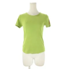 ヒューゴボス HUGO BOSS Tシャツ XS グリーンティ ロゴ刺繍 ラウンドネック 半袖 /CK29 ■GY57のサムネイル