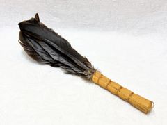 茶道具 羽箒 鴻鶴 こうかく こうつる 右羽 風炉用 C 新品未使用 - メルカリ