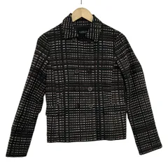 LANVIN COLLECTION(ランバンコレクション) コート サイズ38 M レディース美品  - 黒×ベージュ×マルチ 長袖/春/秋のサムネイル
