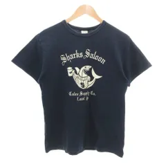 キャリー CALEE Tシャツ M 紺 ネイビー プリント 半袖 クルーネック /SC ■ECB005のサムネイル