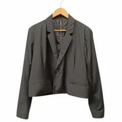 CIVARIZE シヴァーライズ ショート丈 バックジップテーラードジャケット ブラック系 G00176のサムネイル