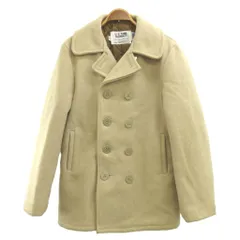 ショット SCHOTT U.S 740N Pコート ピーコート 38 ベージュ ショート USA製 アウター /YU ■GY12のサムネイル