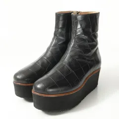 MM6 Maison Margiela メゾンマルジェラ レザー ブーツ 厚底のサムネイル