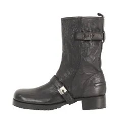 【美品】Neil Barrett ニールバレット サイズ:40(25.0cm) ウォッシャブルレザー エンジニアブーツ HIGH BIKER BOOT ブラック 黒 ブランド シューズ 靴【メンズ】【中古】のサムネイル