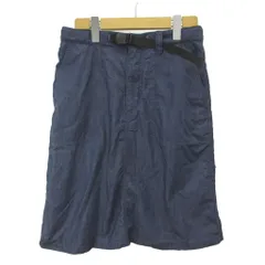 ザノースフェイス THE NORTH FACE デニムスカート ボトムス M 青 インディゴブルー 膝丈 無地 /YU ■ECD005のサムネイル