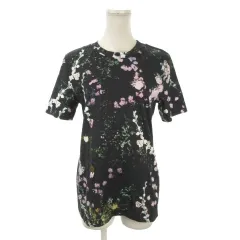 3.1 フィリップリム 3.1 phillip lim Tシャツ XS 黒 ブラック 花柄 ラウンドネック 半袖 /AO16 ■GY57のサムネイル
