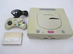  中古品 ゲーム セガ サターン 本体 HST-3220 動作品 本体のみ コントローラー パワーメモリ付きのサムネイル