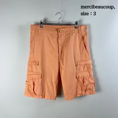 mercibeaucoup, archive multi 3D pocket cargo shorts 3 L メルシーボークー マルチポケット カーゴハーフパンツ 立体 レア アーカイブのサムネイル