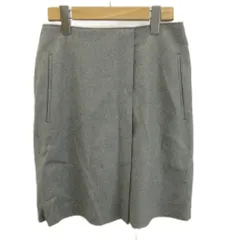 アクネ ストゥディオズ Acne Studios PAW15 PAIT RAW スカート ウール 34 グレー ラップ風 /KK ■GY69のサムネイル