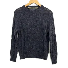 ARMANIJEANS(アルマーニジーンズ) 長袖セーター サイズXS メンズ美品  - ネイビー クルーネックのサムネイル