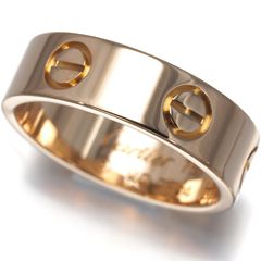 Cartier カルティエ ラブ リング クラシックモデル YG 53 LOVE - メルカリ