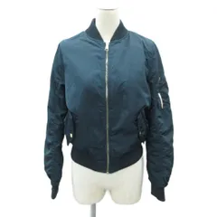 ベルシュカ Bershka ブルゾンジャケット 上着 ミドル丈 M モスグリーン スタンドカラー /SM37 ■ECA003のサムネイル