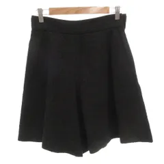 フォクシー FOXEY ラメキュロット ショートパンツ ショーツ ラメ 40 黒 ブラック /FF ■GY62のサムネイル