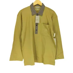 アクアスキュータム AQUASCUTUM チェック切替 長袖 ポロシャツ メンズ JPN：M のサムネイル
