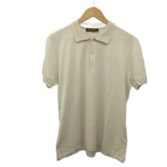 ロロピアーナ Loro Piana ポロシャツ 50 アイボリー 半袖 無地 /PP ■GY62のサムネイル