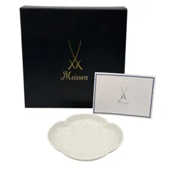 未使用品 Meissen マイセン スワンホワイト ディッシュ 皿 プレート 小皿 ブランド おしゃれ 中古 W1のサムネイル
