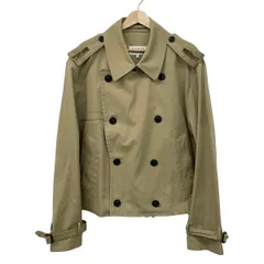 Maison Margiela(メゾンマルジェラ) トレンチコート サイズ52 メンズ美品  - S50AM0343 ベージュ 18AW/長袖/ショート丈/春/秋のサムネイル