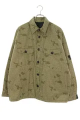 エヌハリウッド ×アンダーカバー UNDERCOVER  2212-SH36-003 カモ柄シャツブルゾン メンズ 40のサムネイル