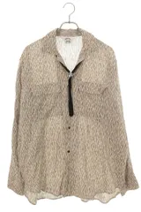 サンシー  LITTLE RAIN GIGOLO SHIRT SUNSEA2717 レインカモ柄リネン長袖シャツ メンズ 3のサムネイル