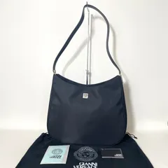2607-116｜美品｜ジャンニヴェルサーチェ ワンショルダーバッグ ブラックのサムネイル