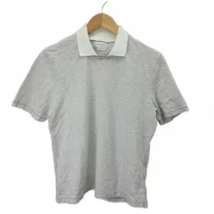 ブルネロクチネリ BRUNELLO CUCINELLI SLIM FIT 半袖スキッパーポロシャツ ポロシャツ S ライトグレー DB92815 /RY ■GY62のサムネイル