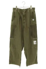 ミハラヤスヒロ  25AW  J15PT172 コットンサテンカーゴロングパンツ メンズ 48のサムネイル