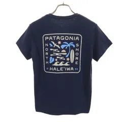 patagonia パタゴニア ハレイワ店限定 バックプリント 半袖 Tシャツ XS ネイビー 37725FA24 アウトドア メンズ 古着のサムネイル