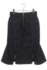 サカイ  24AW  24-07355 スリットデザインリジットデニムスカート レディース 1のサムネイル