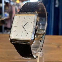 希少 稼動品 SEIKO DOLCE レクタンギュラー80年代 - メルカリ