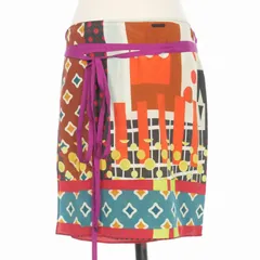 ディースクエアード DSQUARED2 22AW クレイジーパターン ラップスカート 38 マルチカラー S72MA0917 国内正規のサムネイル