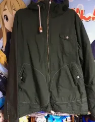 ヴィンテージ カーキ コットン マウンテンパーカー ジャケット khaki jacketのサムネイル
