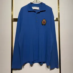 JC de CASTELBAJAC カステルバジャック 刺繍 ワッペン ロングスリーブ ピケTシャツ 2XLのサムネイル