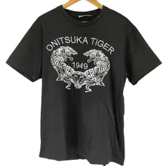 オニツカタイガー ONITSUKA TIGER タイガー 刺繍デザイン 半袖 Tシャツ レディース JPN：XL のサムネイル