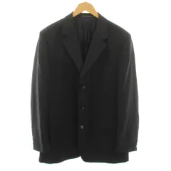 ジャンニヴェルサーチ ヴェルサーチェ GIANNI VERSACE テーラードジャケット シングル 54 紺 ネイビー 1GRGV0 /YT ■GY53のサムネイル