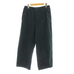 フラボア FRAPBOIS 24AW チノパン 1 深緑 無地  /JPのサムネイル