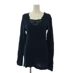 フォーティーファイブアールピーエム  45R 45rpm ORGANIC AI INDIGO カットソー 長袖 レース 3 ネイビー 9-01-7076 /BMのサムネイル