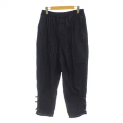 フラボア FRAPBOIS 24SS ライトデニム パンツ ジーンズ 1 紺 無地 クロップド丈 ウエストゴム /JPのサムネイル