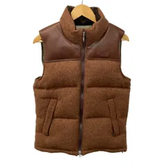 アイコムデギャルソンジュンヤワタナベマン ダウンベスト サイズXS メンズ WJ-V903 ブラウン ×THE NORTH FACE/ツイード/レザーのサムネイル