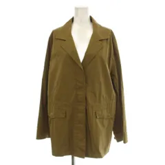 23区 オンワード樫山 18SS スプリンジャケット 上着 44 カーキ オープンカラー 長袖 /LPのサムネイル