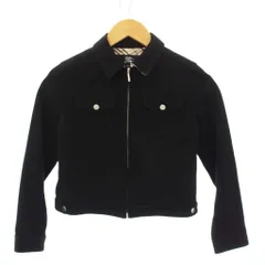バーバリー ロンドン BURBERRY LONDON ジャケット ジップアップ 130A 黒 BC320-911-09 /BMのサムネイル